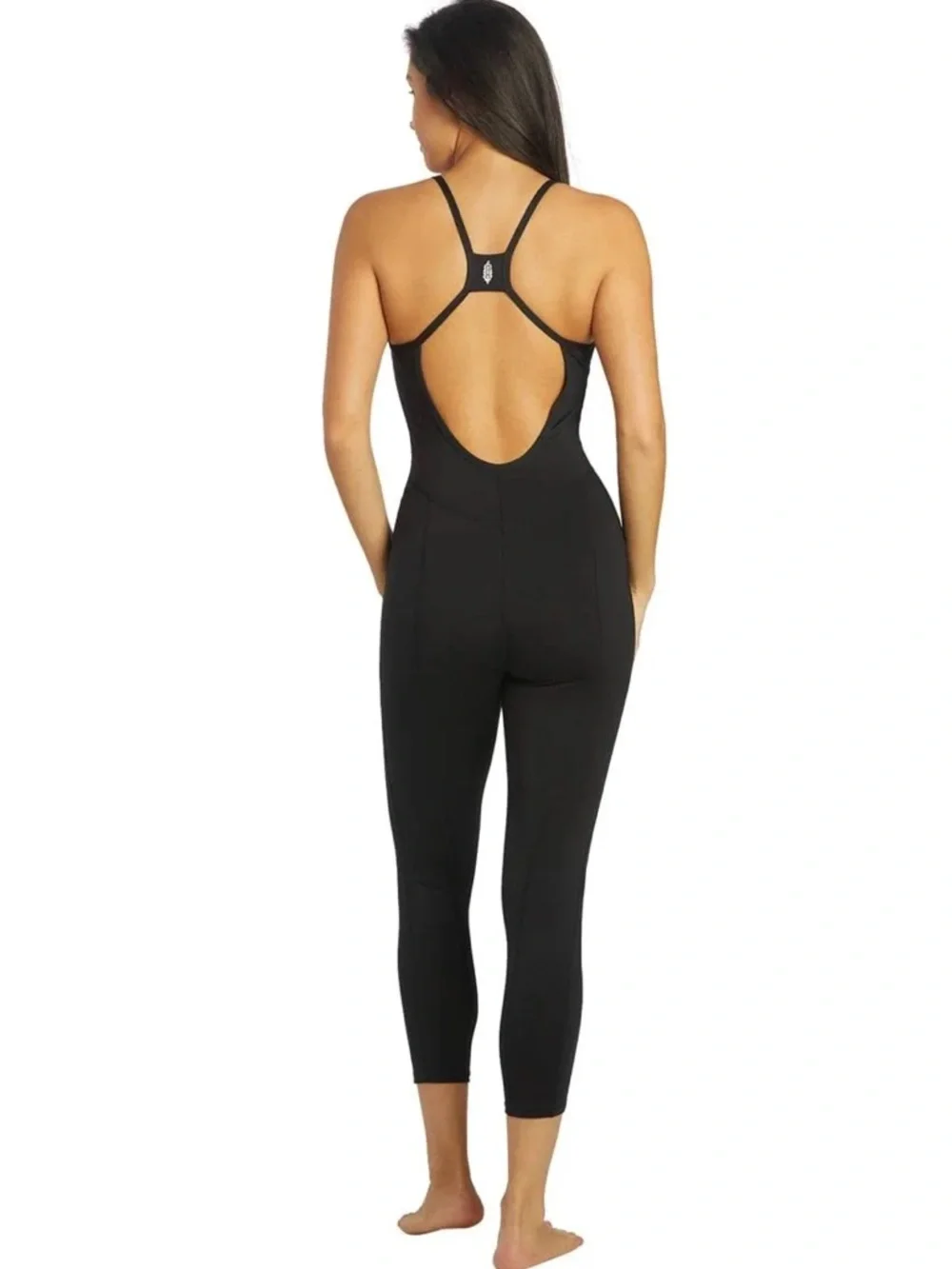 FP Movement by Free People Black Ashford onesie jumpsuit - Picture 2 of 8